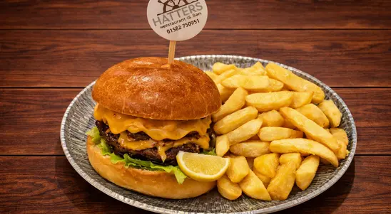 Hatter's Special Smash Burger - Chips Collection in Biscot LU3