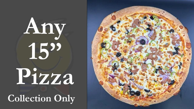 Collection Only - Any 15 Inch Pizza