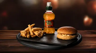 Kids Halloumi Burger Meal