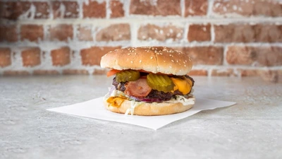 Smokey Bacon Cheese Burger