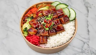 Tofu Teriyaki Donburi