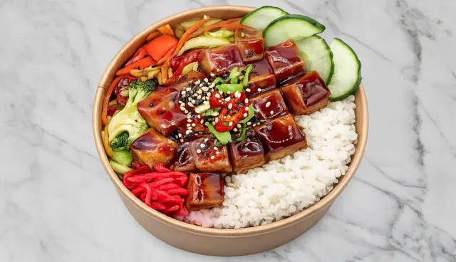 Tofu Teriyaki Donburi