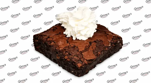 Chocolate Brownie & Whipped Cream