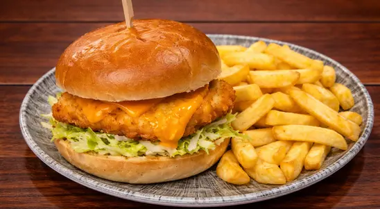 Fillet Fish Burger - Chips Collection in Stopsley LU2