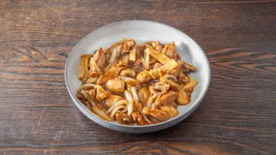 Roast Duck in Mushrooms