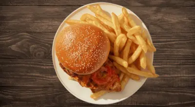 Spicy Chicken Fillet Burger Meal