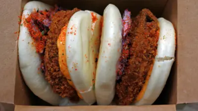 Panko Aubergine Bao Bun