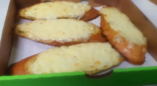 Garlic Bread with Cheese Ⓥ - Burgers Delivery in Bushy Hill GU1