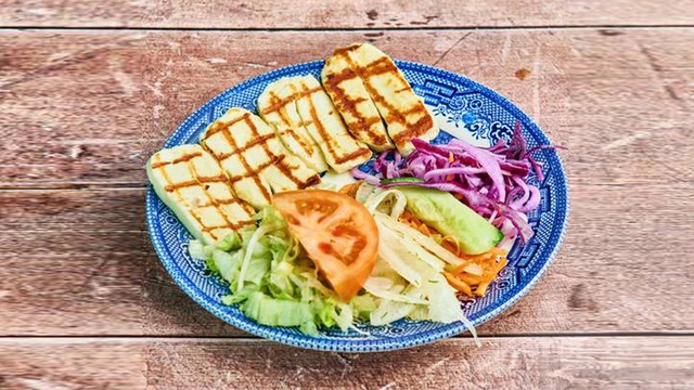 Grilled Halloumi Cheese