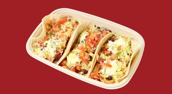 Chilli Con Carne Tacos (3) - Quesadilla Delivery in Chislehurst West BR7