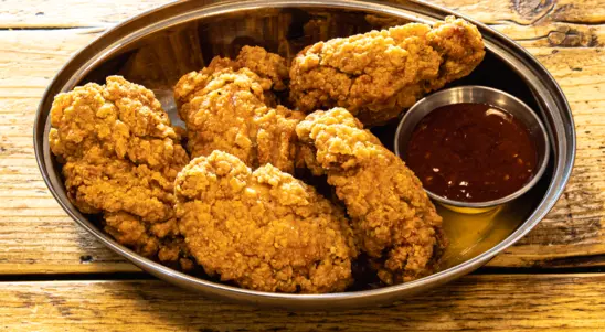 5 Breaded Hot Wings - Wraps Delivery in Chantry IP2