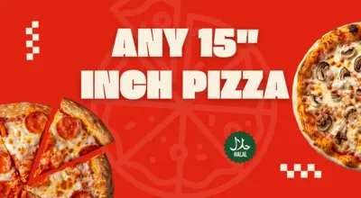 Any 15" Inch Pizza
