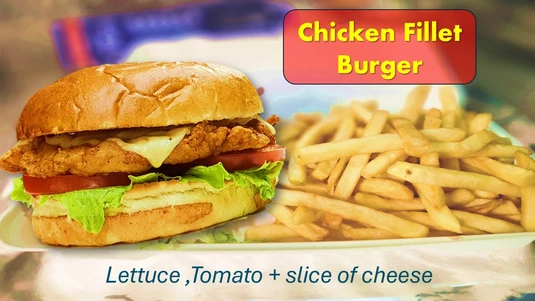 Special Chicken Fillet Burger - Fires Delivery in Churchgate EN8