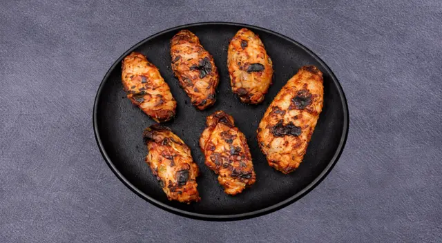 6 Grilled Wings