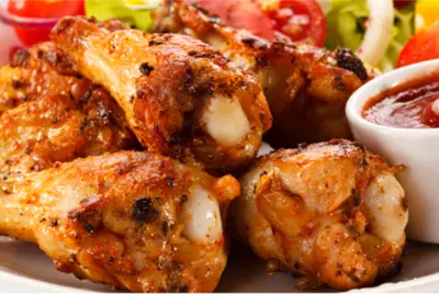 Peppercorn Salt with Chicken Wings