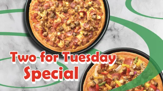 Two for Tuesday Special
