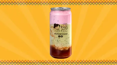Mango Foam Matcha Latte NEW