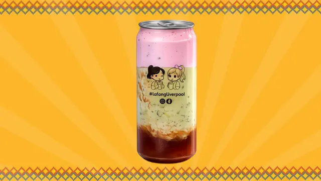 Mango Foam Matcha Latte NEW