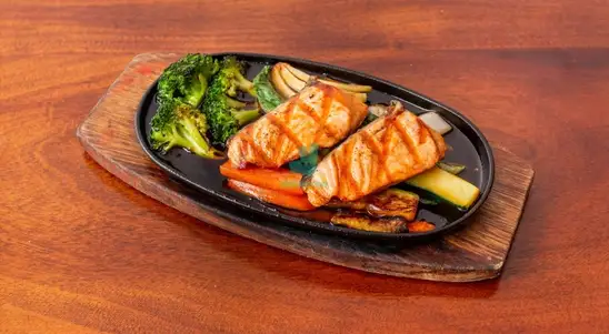 Grilled Salmon Teriyaki