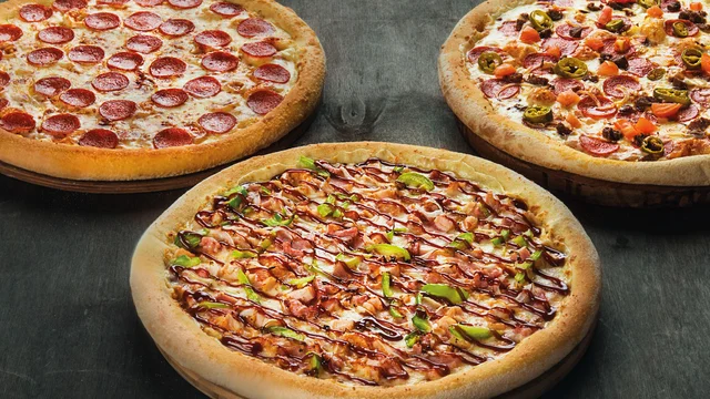 3 x 16" Pizzas