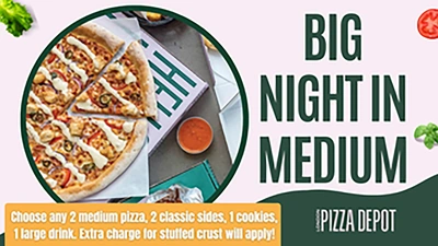 Big Night In - Medium Deal