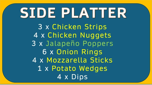 Sides Platter