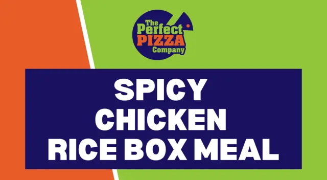 Spicy Chicken Rice Box Meal