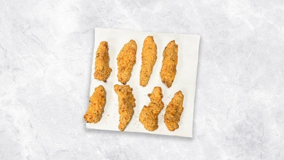 Fiery Chicken Strips 🌶️