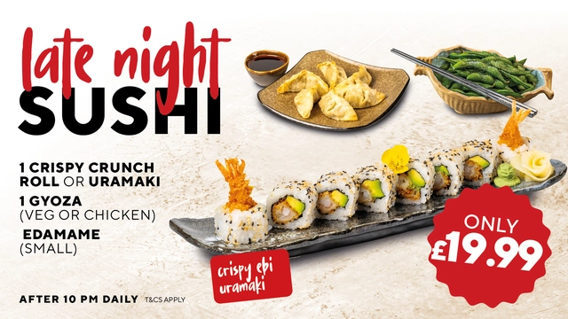 LATE NIGHT SUSHI