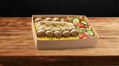 Falafel And Hummus