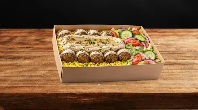 Falafel And Hummus
