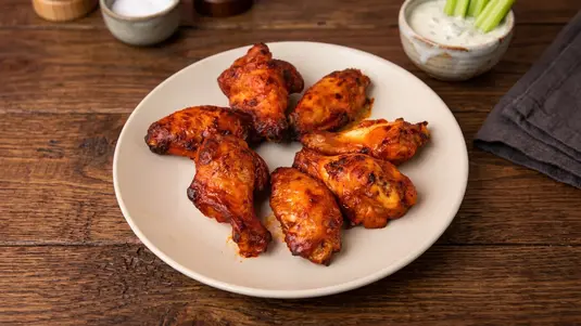 Hot Buffalo Chicken Wings 🌶