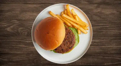 Direct Veggie Burger Meal