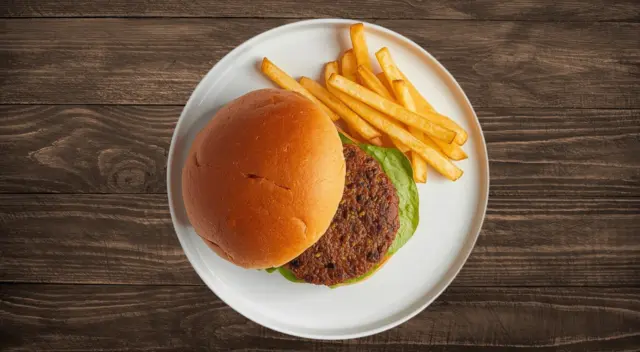 Direct Veggie Burger Meal