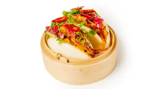 VEGETABLE TEMPURA BAO - Late Night Collection in Felmore SS13