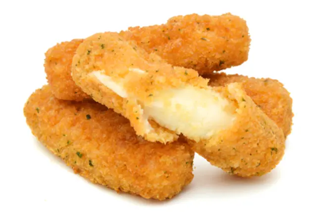 Breaded Mozzarella Sticks