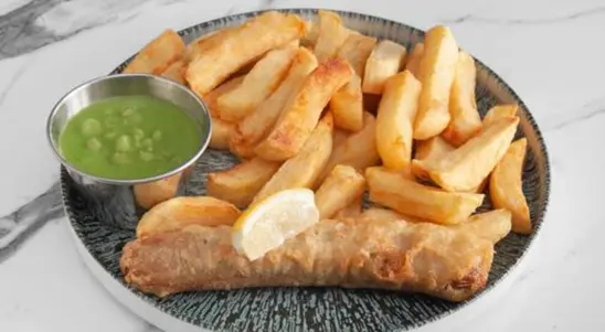 Battered Sausage with Chips - Shakes Collection in Someries LU2