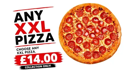 Any XXL Pizza
