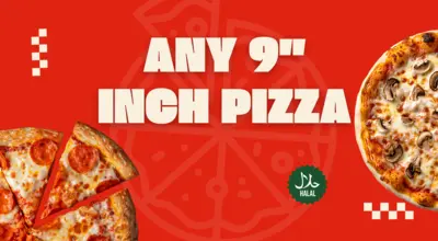 Any 9" Inch Pizza