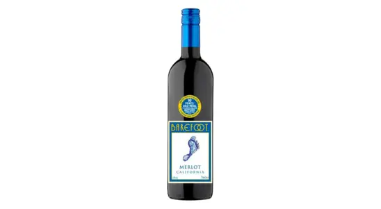Barefoot Merlot 75cl - Pizza Near Me Delivery in Higher Batson TQ8