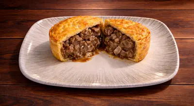 Beef & Onion Pie