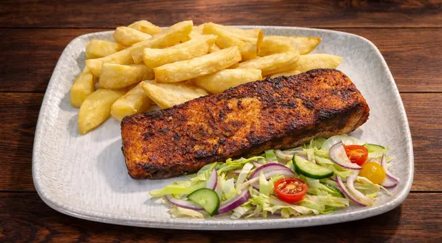 Hatters Special Chilli Salmon Steak