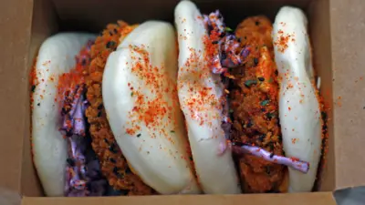 Sweet Potato Bao Bun