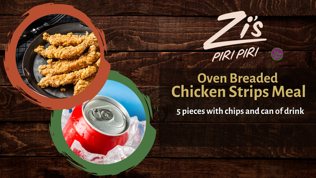 Oven Breaded Chicken Strips Meal