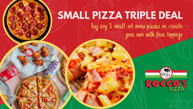 Small Pizza Triple Deal