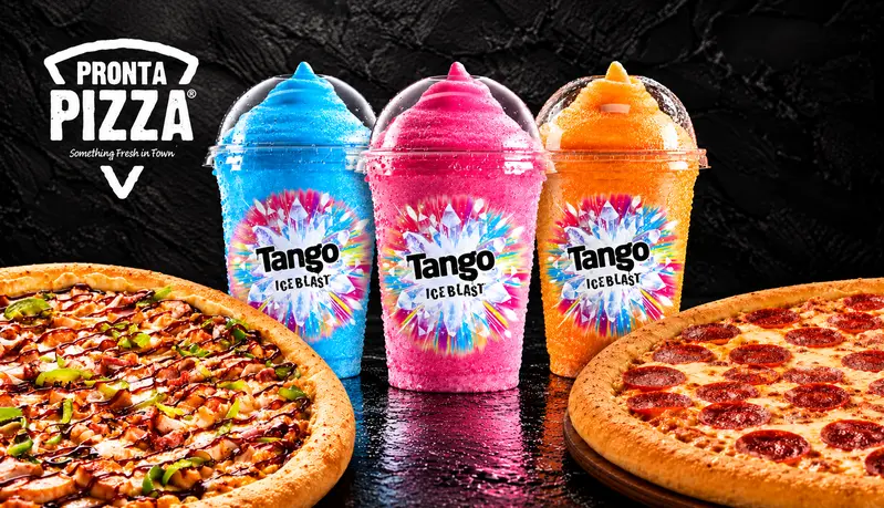 NEW! 12" Pizza +Tango Ice Blast