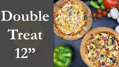 Double Pizza Treat 12 Inch