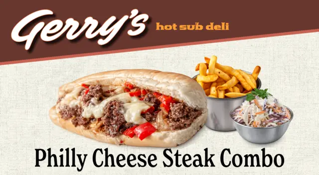 Gerry's Philly Cheese Steak Combo Deal