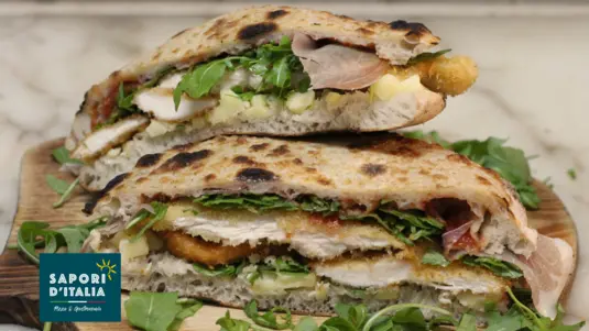 Puccia Homemade Panini Milanese 1 - Sapori Ditalia Delivery in Ladywell SE13