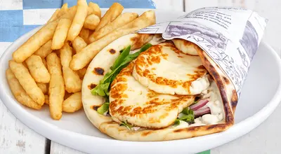 Halloumi Gyros